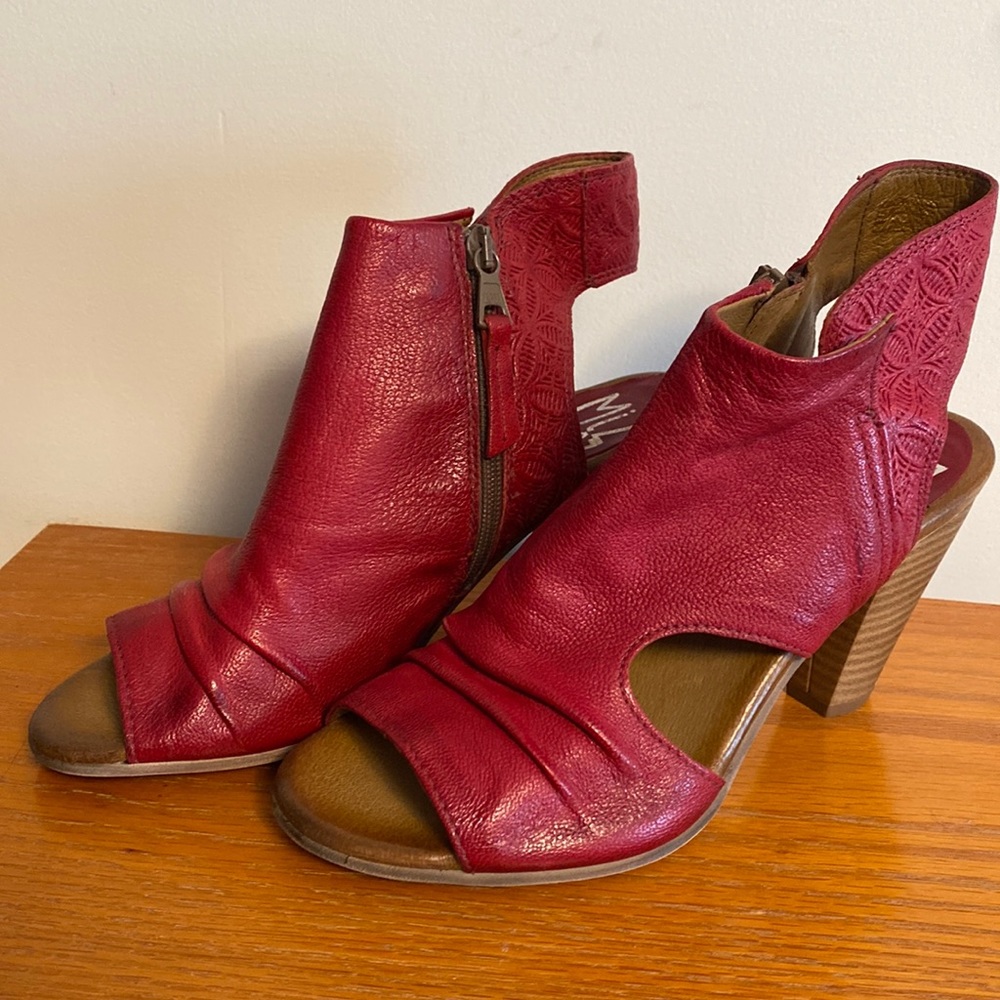 A beautiful pair of Miz Mooz shoes.  Pictures do not do justice to the shoes.